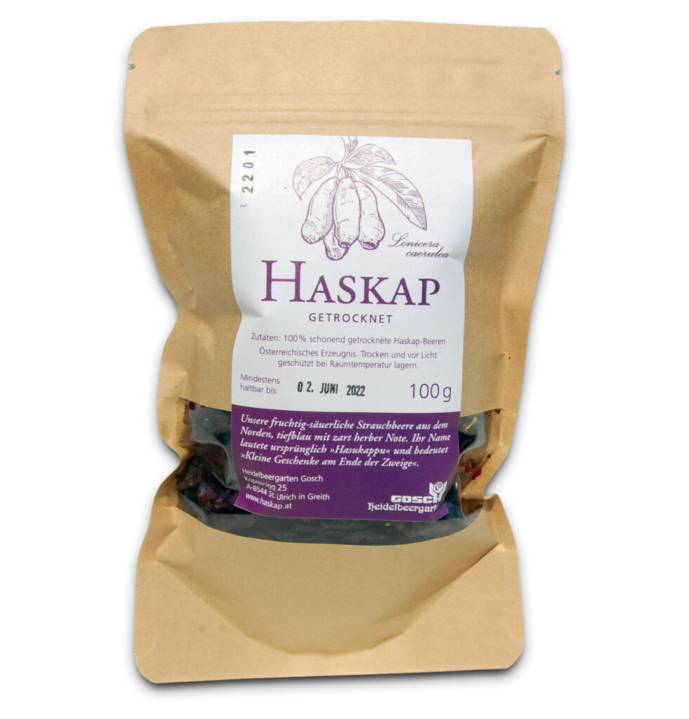 Haskapbeeren, getrocknet