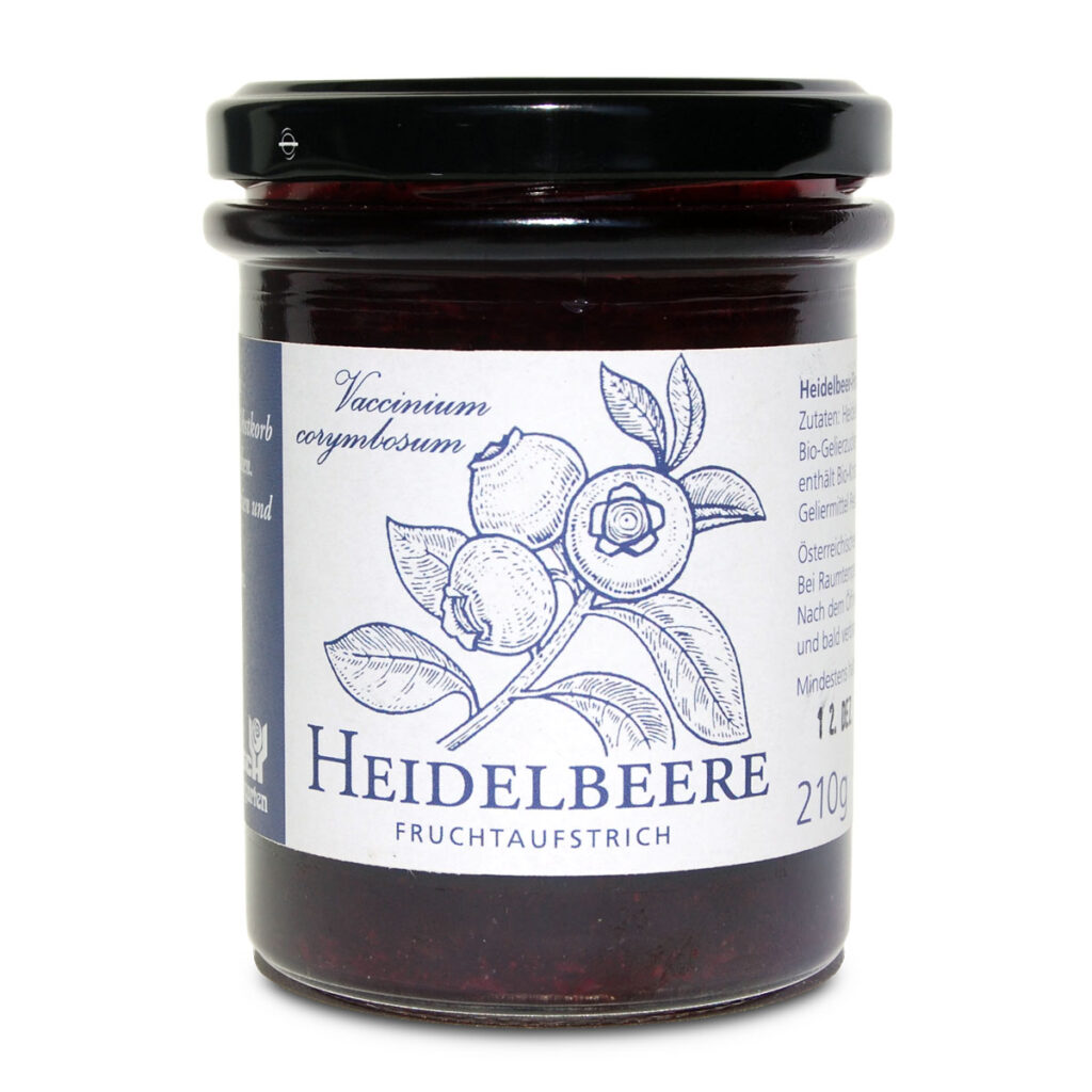 Heidelbeer Fruchtaufstrich