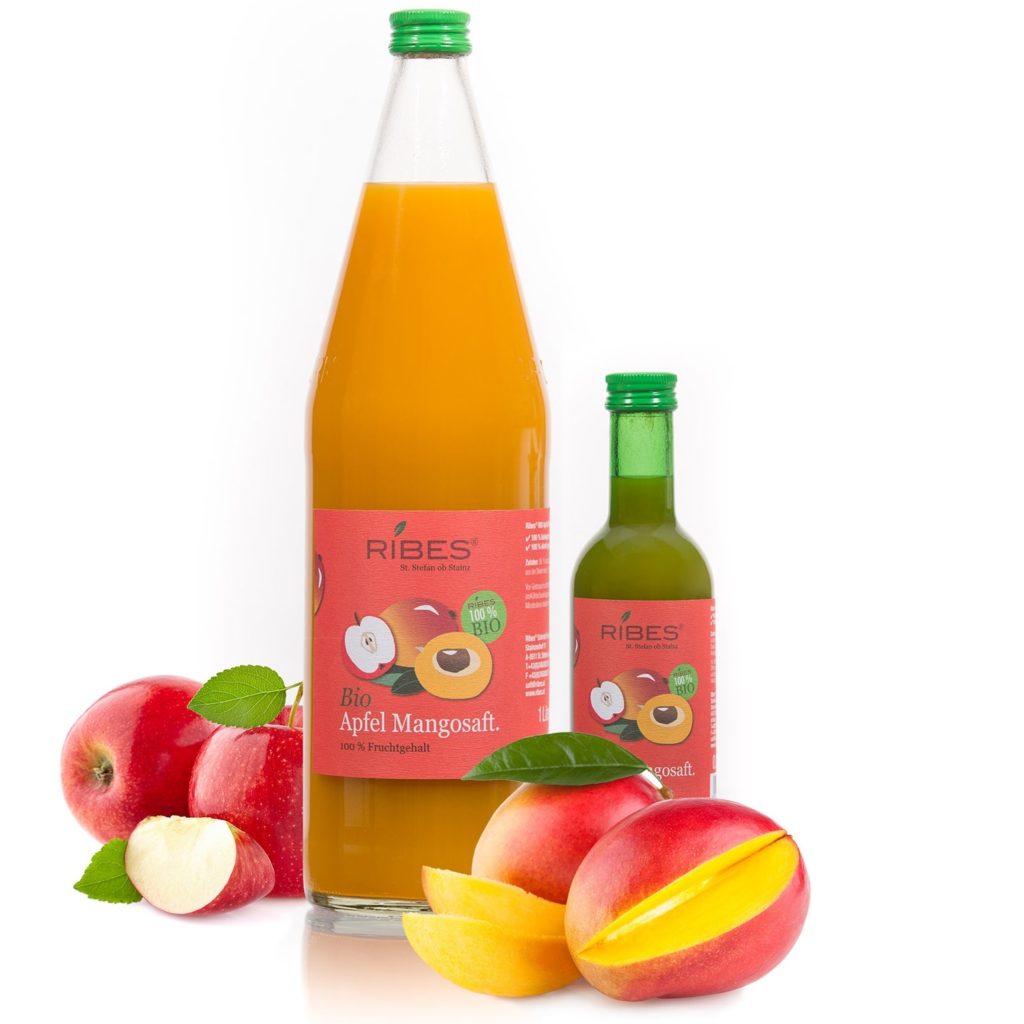 Bio Apfel Mangosaft